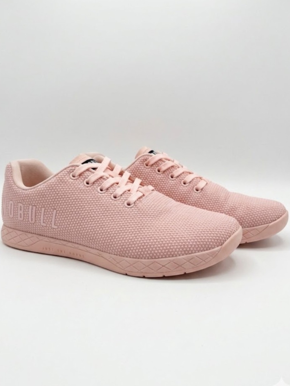 NOBULL Pink Knit Trainer Women's Sneakers Size 9.5